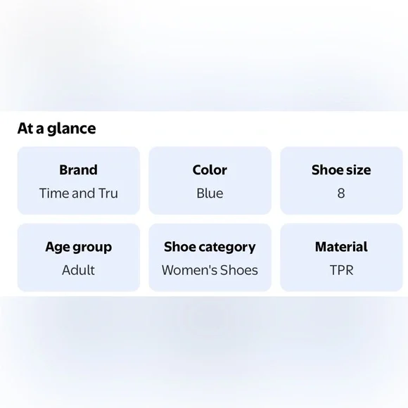 Time and Tru Women's Navy and White Espadrilles! NWT! Size 8. - Picture 3 of 8